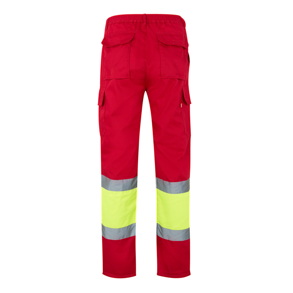 VL POSEIDON LARGE. Pantaloni in twill bicolore con diverse tasche (210g/m²), in cotone (20%) e poliestere (80%)