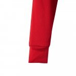 VL VULCAN. Dvoubarevn&aacute; poloko&scaron;ile z ptač&iacute; perspektivy (160 g/m&sup2;) s dlouh&yacute;m ruk&aacute;vem, z polyesteru (100 %) - Červen&aacute;/Žlut&aacute;