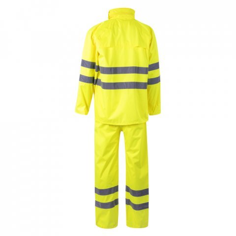 VL VENUS. Ensemble de pluie (130g/m&sup2;), en polyester (100%) avec finition PU - Jaune hexchrome