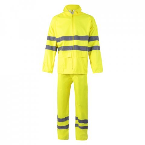 VL VENUS. Ensemble de pluie (130g/m&sup2;), en polyester (100%) avec finition PU - Jaune hexchrome