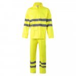 VL VENUS. Ensemble de pluie (130g/m&sup2;), en polyester (100%) avec finition PU - Jaune hexchrome