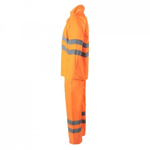 VL VENUS. Ensemble de pluie (130g/m&sup2;), en polyester (100%) avec finition PU - Orange hexchrome