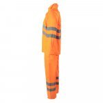 VL VENUS. Ensemble de pluie (130g/m&sup2;), en polyester (100%) avec finition PU - Orange hexchrome