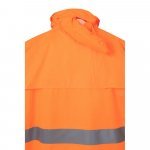 VL VENUS. Ensemble de pluie (130g/m&sup2;), en polyester (100%) avec finition PU - Orange hexchrome