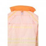 VL VENUS. Ensemble de pluie (130g/m&sup2;), en polyester (100%) avec finition PU - Orange hexchrome