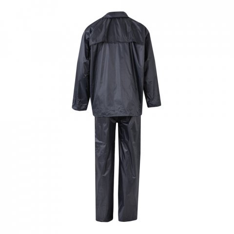 VL SEDNA. Regn s&aelig;t (225g/m&sup2;), two-piece i polyester (100%) med PVC coating - Bl&aring;