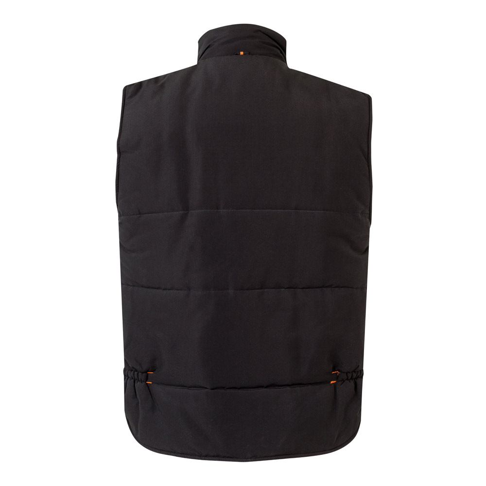 VL NERGAL. Gilet imbottito, bicolore e con diverse tasche (120g/m²), in poliestere (100%)