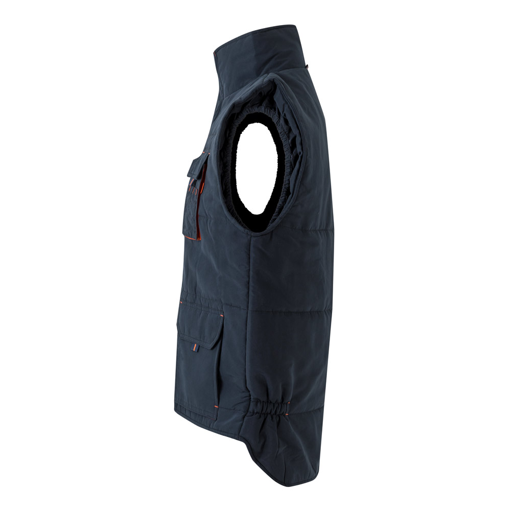 VL NERGAL. Gilet imbottito, bicolore e con diverse tasche (120g/m²), in poliestere (100%)