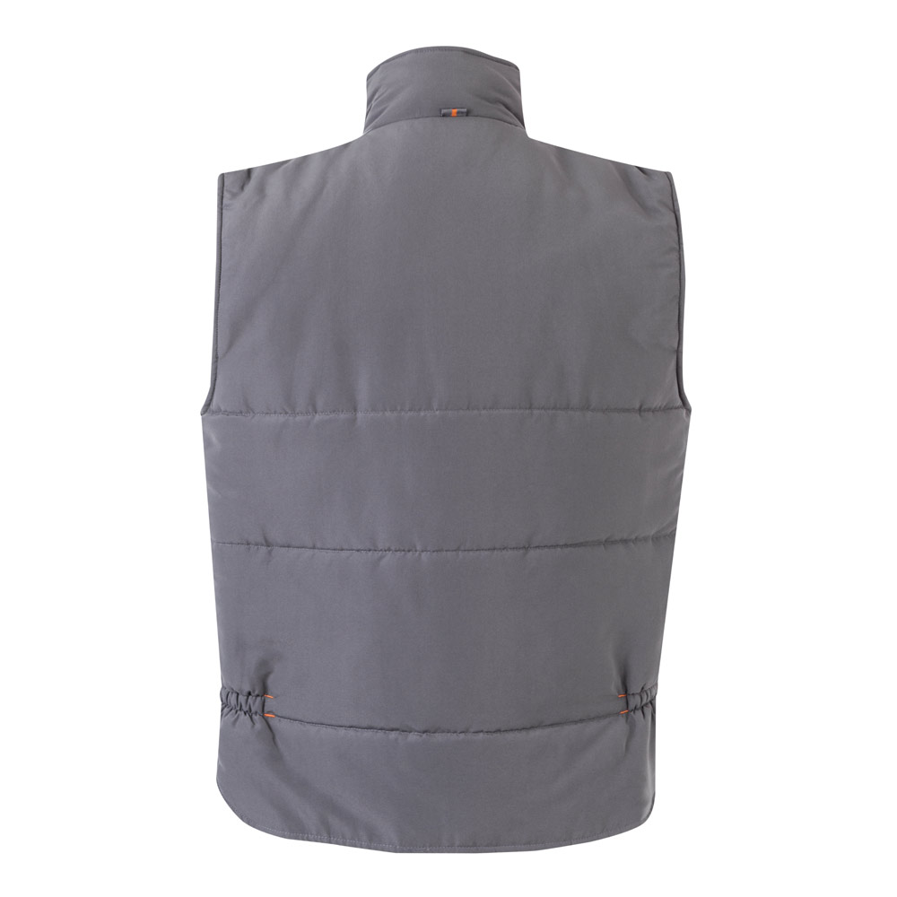 VL NERGAL. Gilet imbottito, bicolore e con diverse tasche (120g/m²), in poliestere (100%)