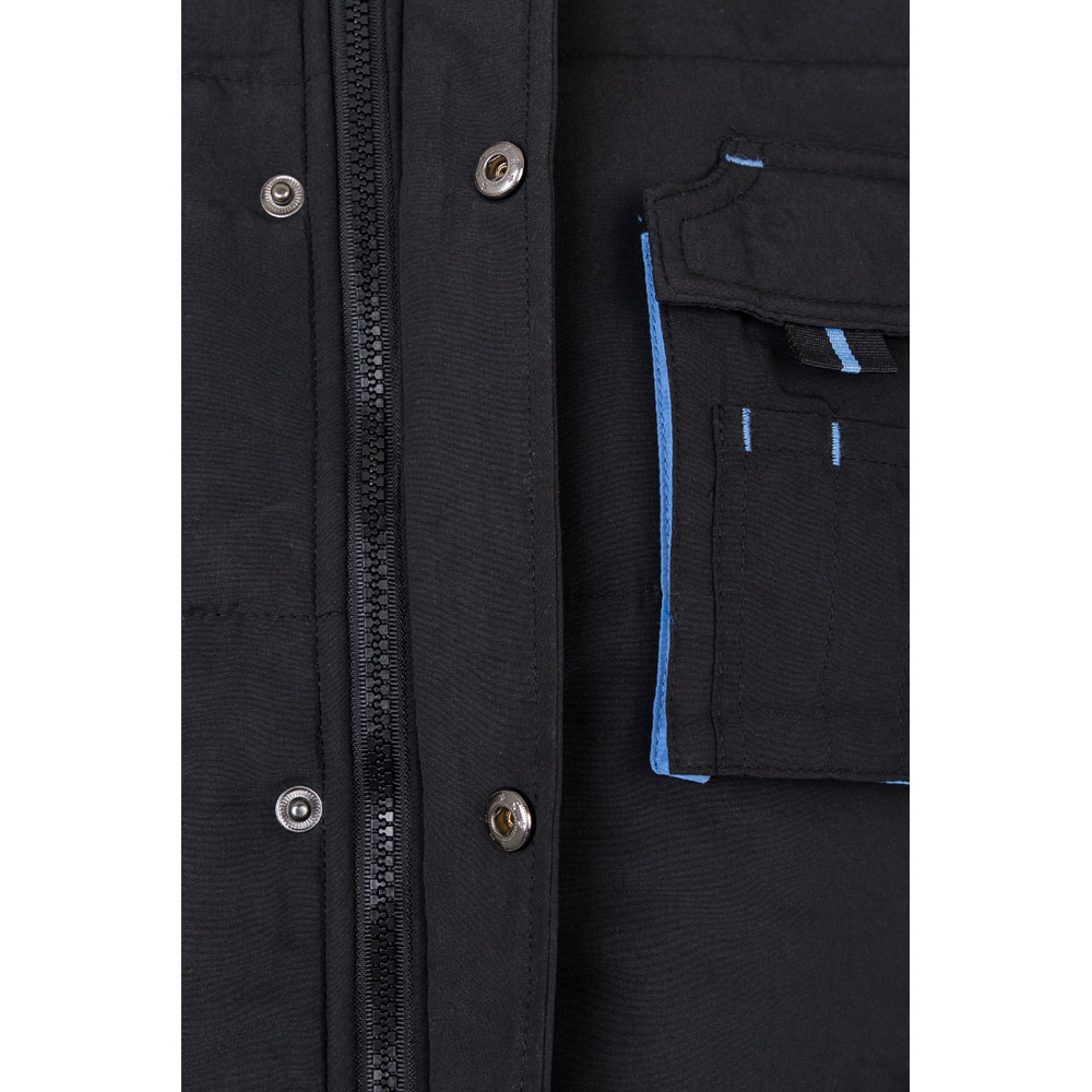 VL NERGAL. Gilet imbottito, bicolore e con diverse tasche (120g/m²), in poliestere (100%)