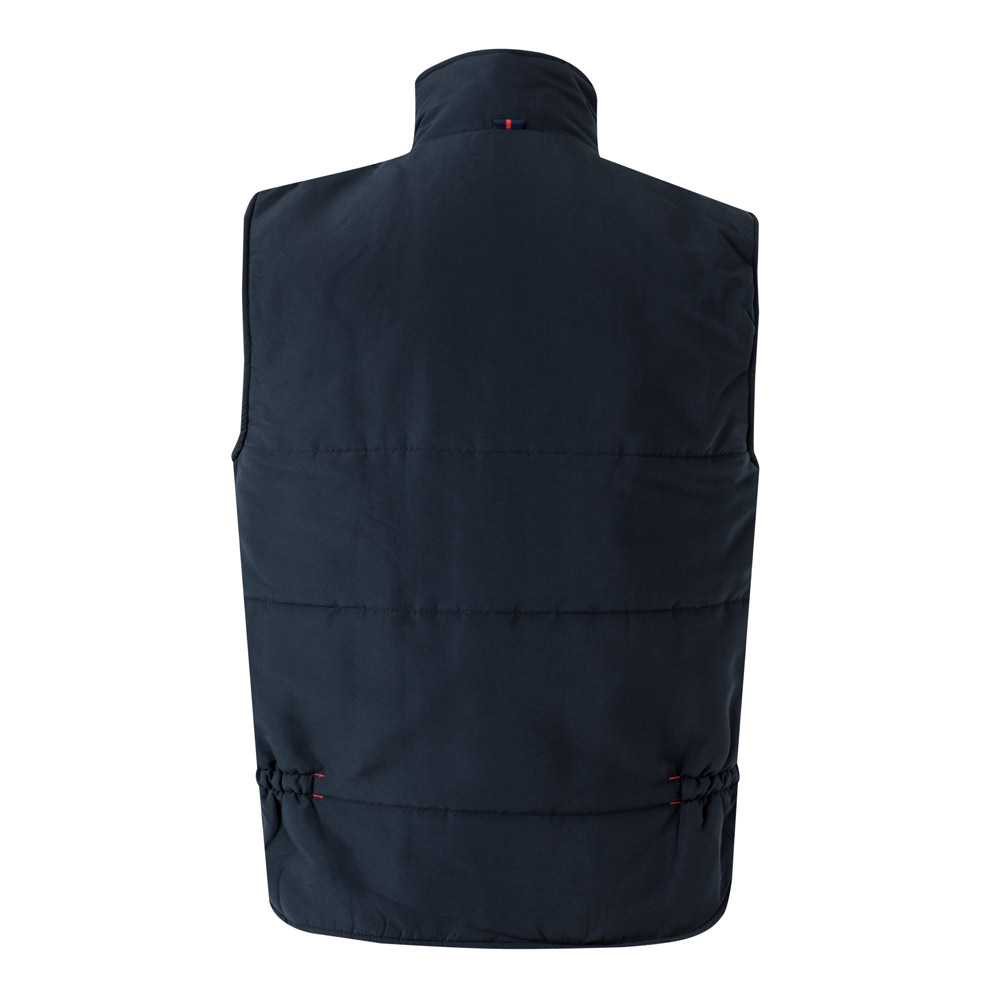 VL NERGAL. Gilet imbottito, bicolore e con diverse tasche (120g/m²), in poliestere (100%)