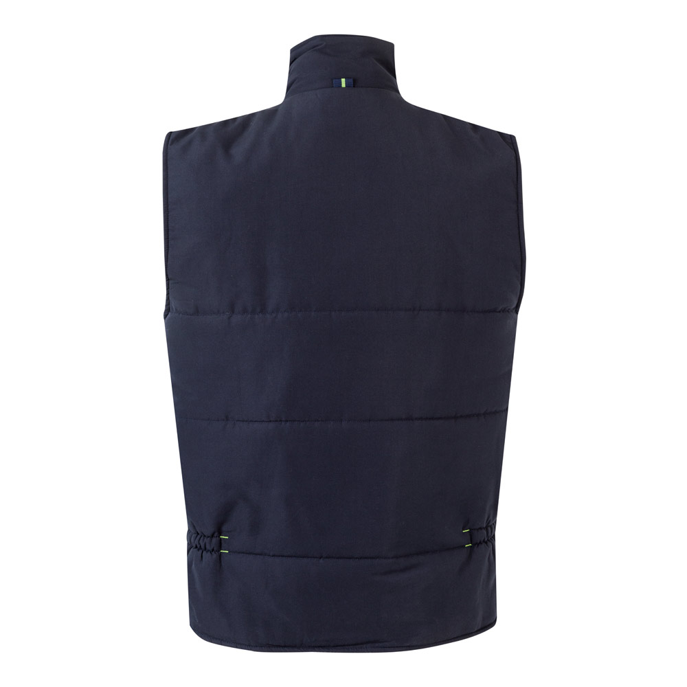 VL NERGAL. Gilet imbottito, bicolore e con diverse tasche (120g/m²), in poliestere (100%)