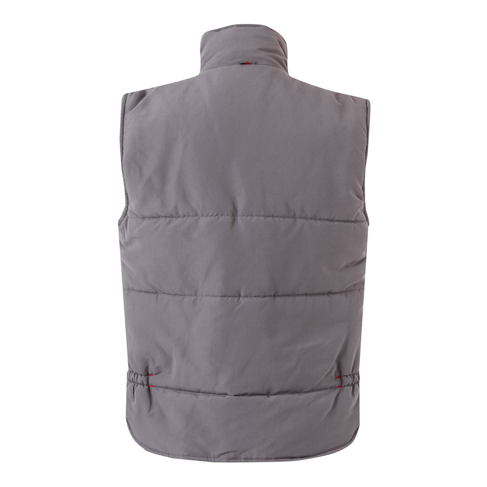 VL NERGAL. Gilet imbottito, bicolore e con diverse tasche (120g/m²), in poliestere (100%)