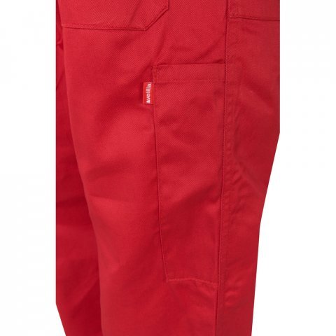 VL YAMA. Гащеризон от туид в комбинация от памук (35%) и полиестер (65%) (200 г/м&sup2;) - червен