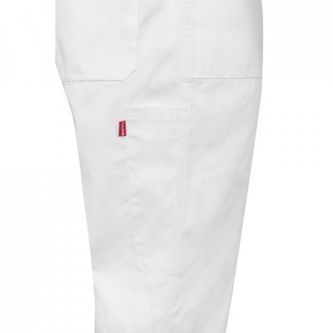 VL YAMA. Гащеризон от туид в комбинация от памук (35%) и полиестер (65%) (200 г/м&sup2;) - бял