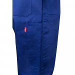 VL YAMA. Гащеризон от туид в комбинация от памук (35%) и полиестер (65%) (200 г/м&sup2;) - кралско синьо