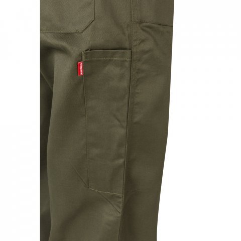 VL YAMA. Гащеризон от туид в комбинация от памук (35%) и полиестер (65%) (200 г/м&sup2;) - Армия зелено