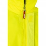 VL THEMIS. Parka bicolore (190g/m&sup2;), in poliestere (100%), con rivestimento in PU - Verde/Giallo