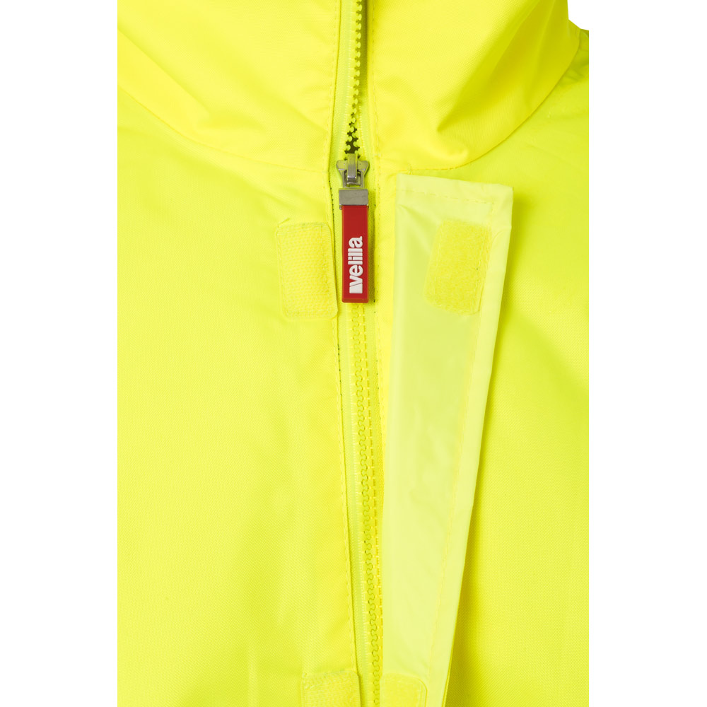 VL THEMIS LARGE. Parka bicolore (190g/m²), in poliestere (100%), con rivestimento in PU