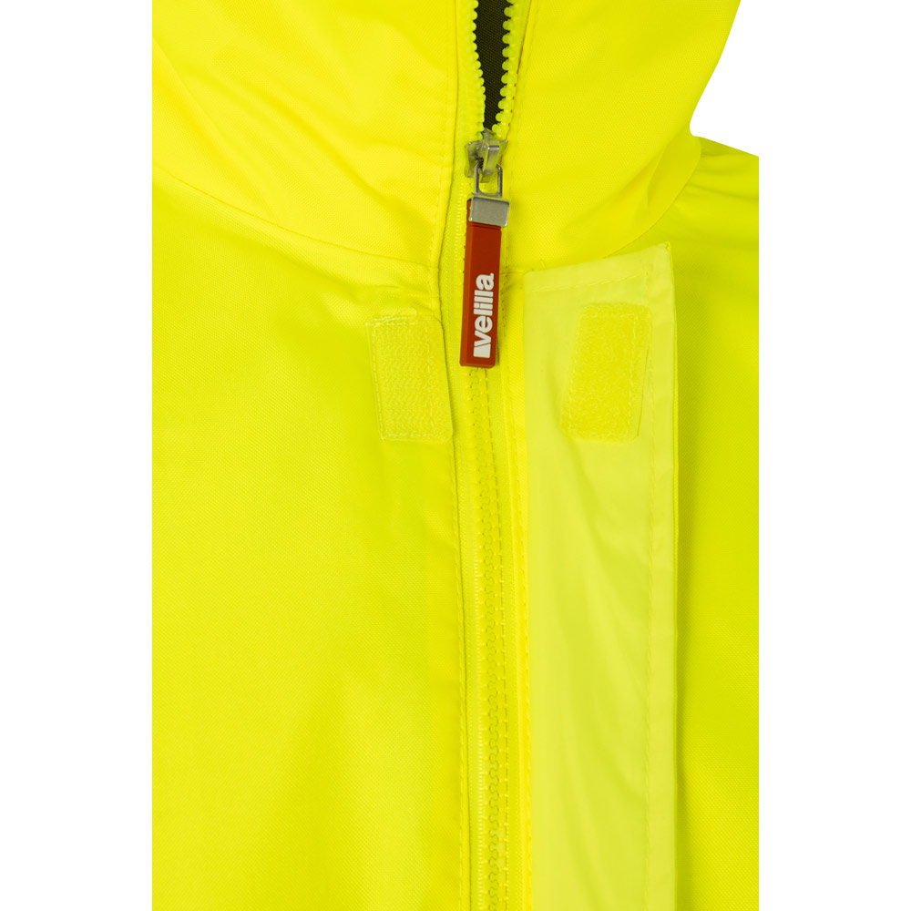 VL THEMIS LARGE. Parka bicolore (190g/m²), in poliestere (100%), con rivestimento in PU