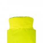 VL THEMIS LARGE. Parka bicolore (190g/m&sup2;), in poliestere (100%), con rivestimento in PU - Verde/Giallo