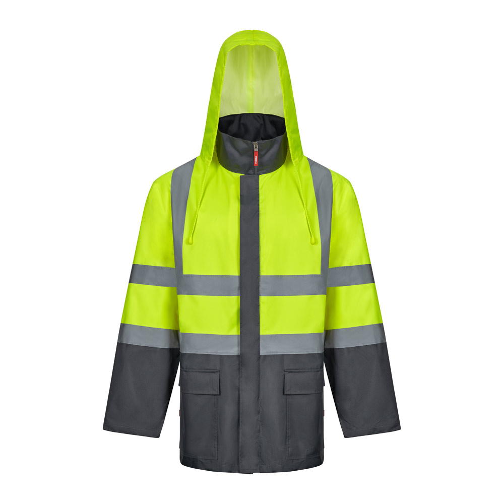 VL JUNO. Parka bicolore 4-in-1 (180g/m²), in poliestere (100%) con rivestimento in PU