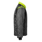 VL JUNO. Parka 4 em 1 bicolor (180g/m&sup2;), em poli&eacute;ster (100%) com revestimento de PU - Cinzento/Amarelo