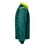 VL JUNO. Parka 4 em 1 bicolor (180g/m&sup2;), em poli&eacute;ster (100%) com revestimento de PU - Verde/Amarelo