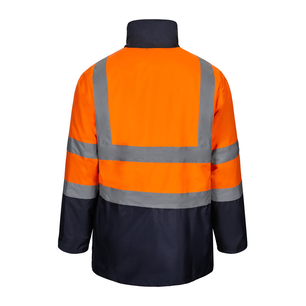 VL JUNO LARGE. Parka bicolore 4-in-1 (180g/m²), in poliestere (100%) con rivestimento in PU