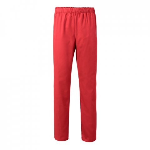 VL APHRODITE. Pantaloni din twill (190g/m&sup2;), din bumbac (35%) și poliester (65%) - Roșu