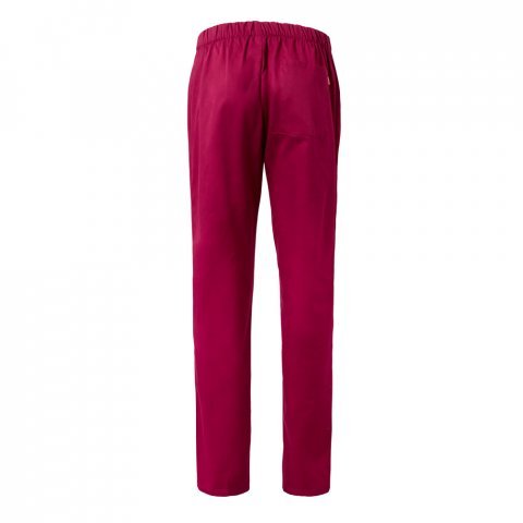 VL APHRODITE. Pantaloni din twill (190g/m&sup2;), din bumbac (35%) și poliester (65%) - Burgundia