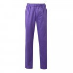 VL APHRODITE. Pantaloni din twill (190g/m&sup2;), din bumbac (35%) și poliester (65%) - Liliac