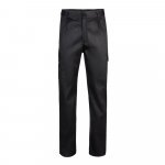 VL MABON. Pantaloni din twill cu mai multe buzunare (200g/m&sup2;), din bumbac (35%) și poliester (65%) - Negru