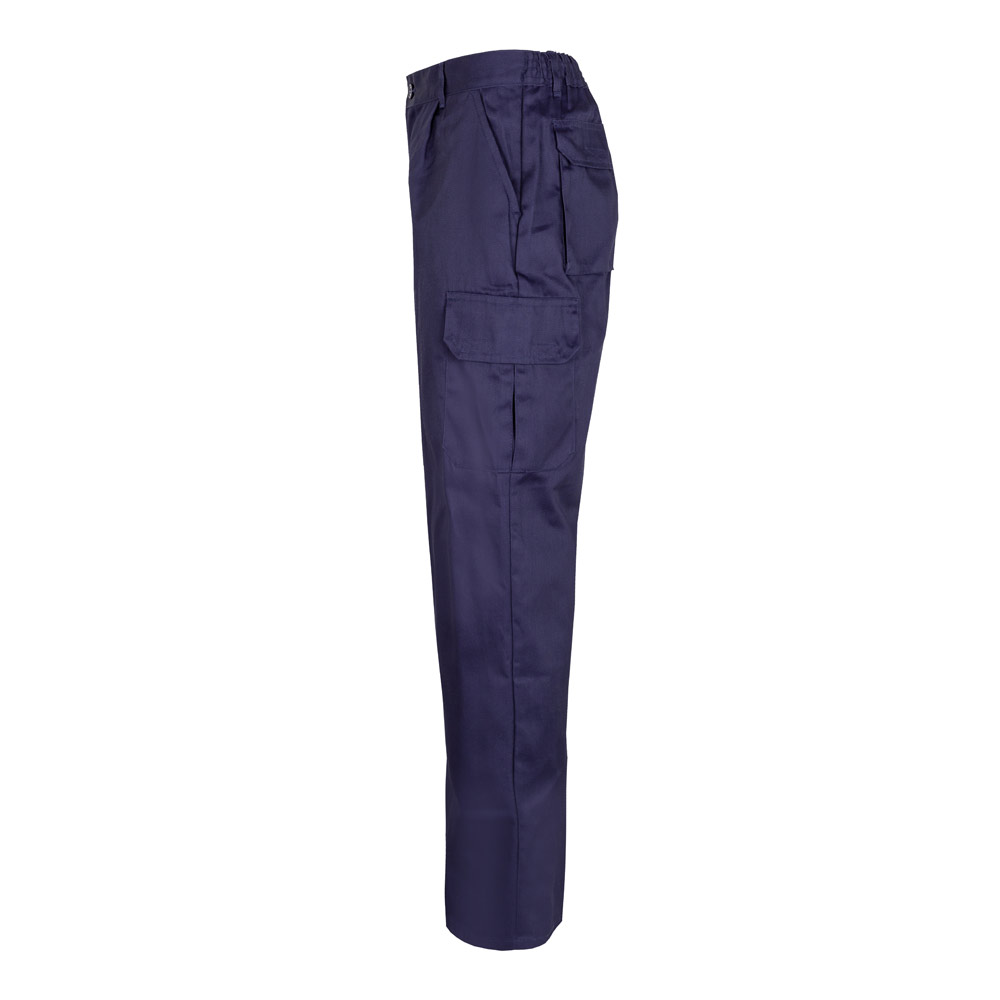 VL MABON. Pantaloni in twill con diverse tasche (200g/m²), in cotone (35%) e poliestere (65%)