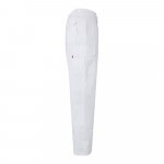 VL MABON. Pantaloni din twill cu mai multe buzunare (200g/m&sup2;), din bumbac (35%) și poliester (65%) - Alb