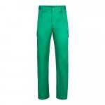VL MABON. Pantaloni din twill cu mai multe buzunare (200g/m&sup2;), din bumbac (35%) și poliester (65%) - Verde