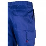 VL MABON. Pantaloni din twill cu mai multe buzunare (200g/m&sup2;), din bumbac (35%) și poliester (65%) - Albastru Royal