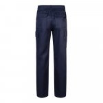 VL MABON. Pantaloni din twill cu mai multe buzunare (200g/m&sup2;), din bumbac (35%) și poliester (65%) - Albastru marin