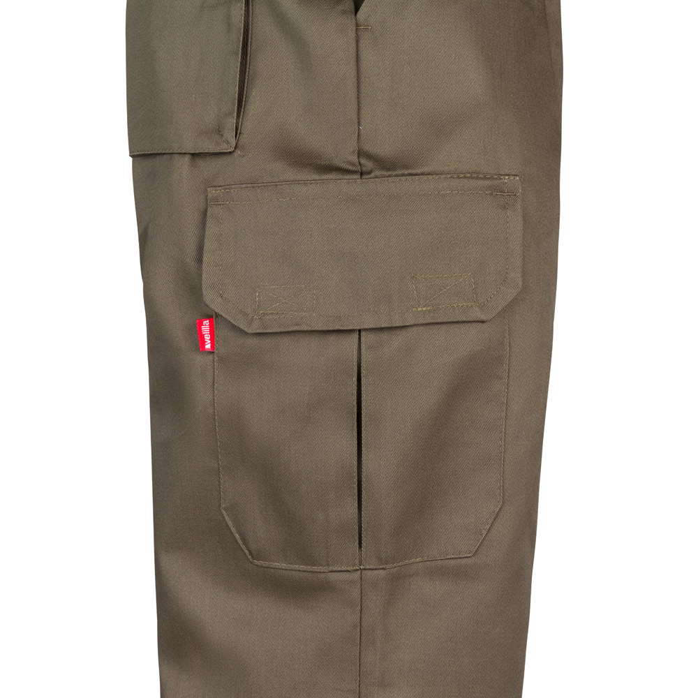 VL MABON. Pantaloni in twill con diverse tasche (200g/m²), in cotone (35%) e poliestere (65%)