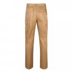 VL MABON. Pantaloni din twill cu mai multe buzunare (200g/m&sup2;), din bumbac (35%) și poliester (65%) - Natural