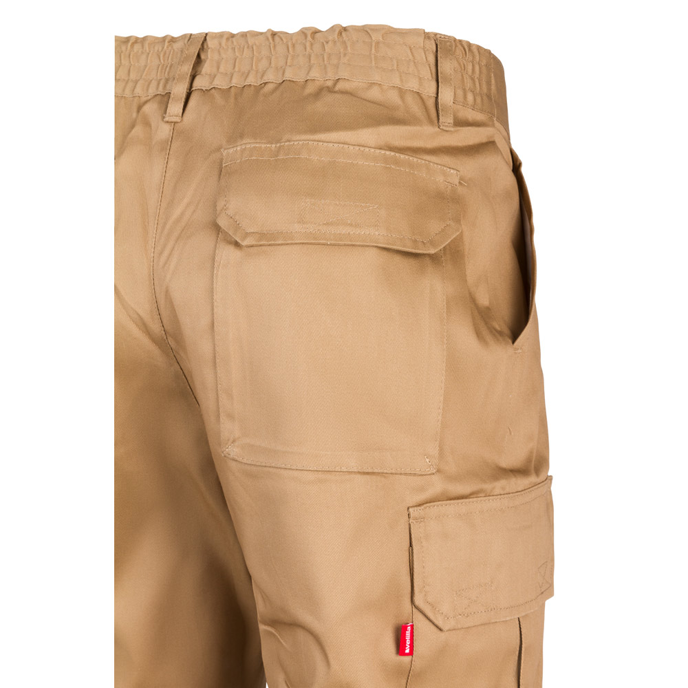 VL MABON. Pantaloni in twill con diverse tasche (200g/m²), in cotone (35%) e poliestere (65%)