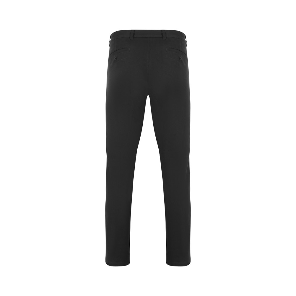 VL VISHNU. Pantaloni chino elasticizzati unisex (260g/m²), in cotone (98%) ed elastan (2%)