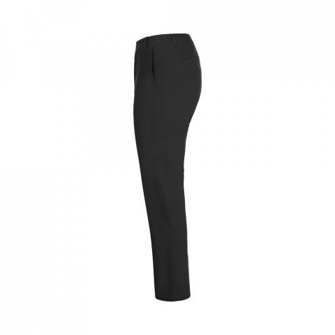 VL VISHNU. Pantaloni chino stretch unisex (260g/m&sup2;), din bumbac (98%) și elastan (2%) - Negru