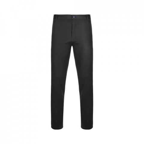 VL VISHNU. Pantaloni chino stretch unisex (260g/m&sup2;), din bumbac (98%) și elastan (2%) - Negru