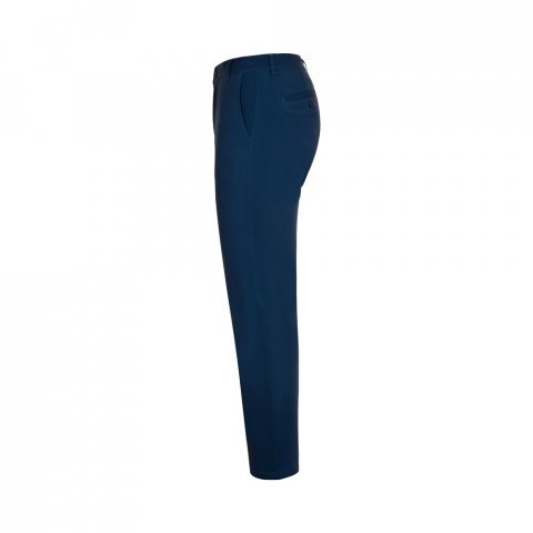 VL VISHNU. Pantaloni chino stretch unisex (260g/m&sup2;), din bumbac (98%) și elastan (2%) - Albastru marin