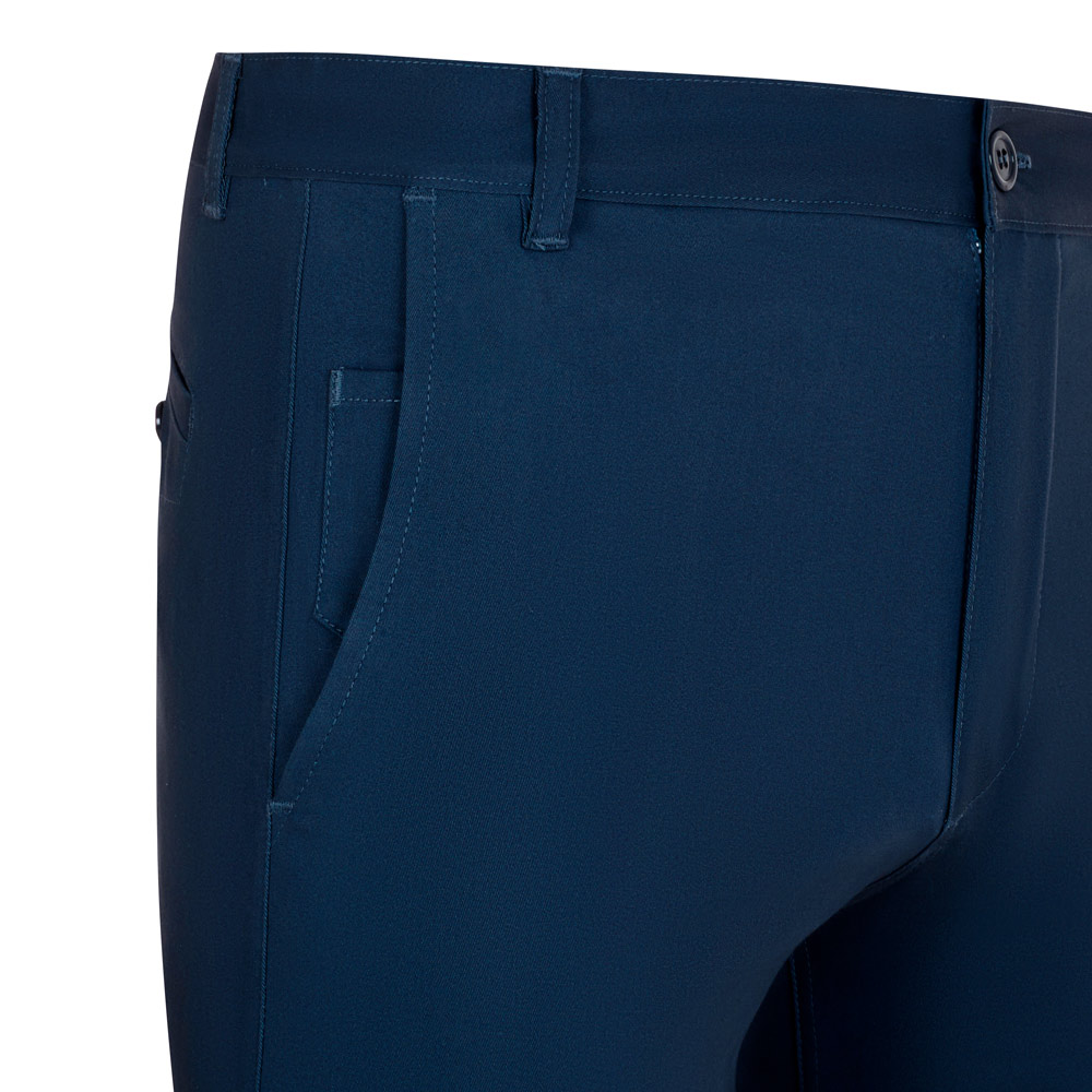VL VISHNU. Pantaloni chino elasticizzati unisex (260g/m²), in cotone (98%) ed elastan (2%)