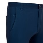 VL VISHNU. Pantaloni chino stretch unisex (260g/m&sup2;), din bumbac (98%) și elastan (2%) - Albastru marin