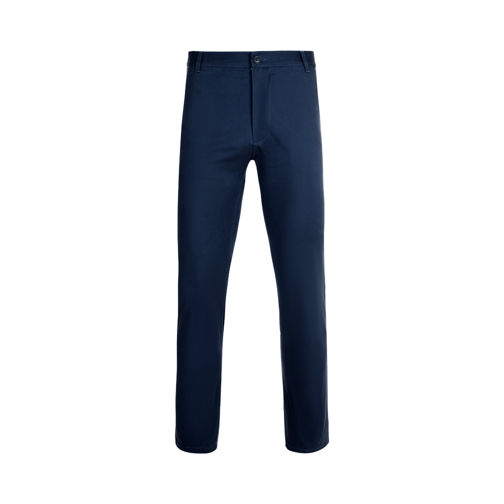 VL VISHNU. Pantaloni chino elasticizzati unisex (260g/m²), in cotone (98%) ed elastan (2%)