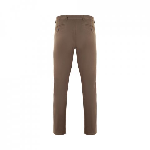 VL VISHNU. Pantaloni chino stretch unisex (260g/m&sup2;), din bumbac (98%) și elastan (2%) - Natural deschis