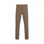 VL VISHNU. Pantaloni chino stretch unisex (260g/m&sup2;), din bumbac (98%) și elastan (2%) - Natural deschis